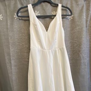 Missufe Girls White Cocktail Dress